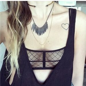 lovehaus by beach bunny sheer corset bralette